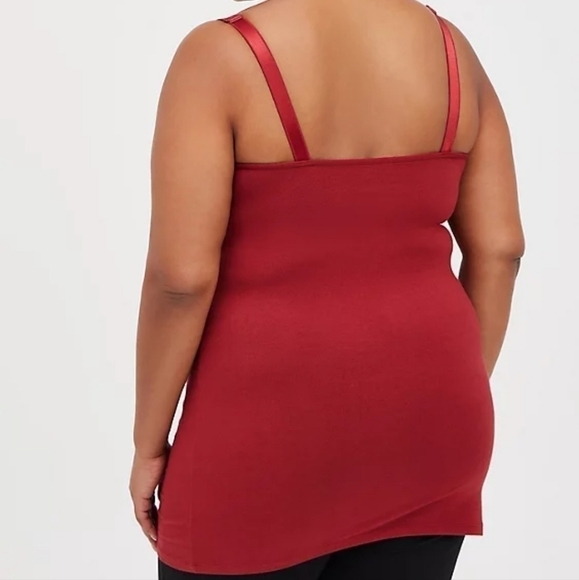 Torrid | MATERNITY NURSING CAMI - FOXY WINE - Picture 3 of 5
